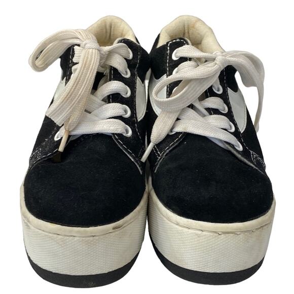90’s COASTERS Platform skater sneakers Grunge Skater Size 5.5 Y2K - Picture 4 of 11